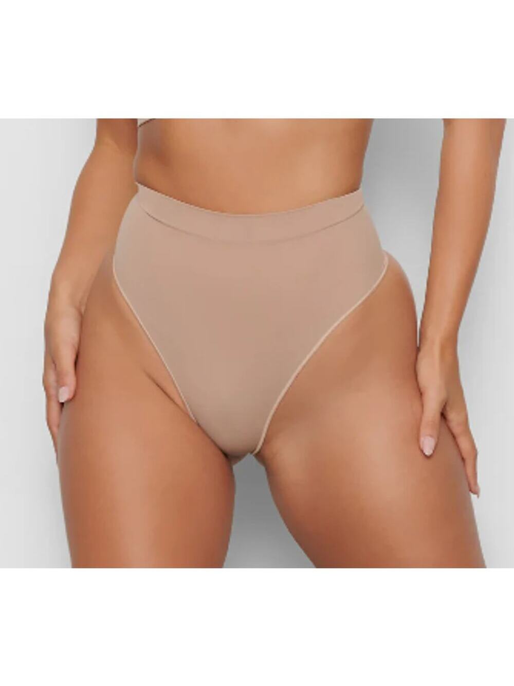 NEW SKIMS Seamless Sculpt Mid Waist Thong Size M Snatched